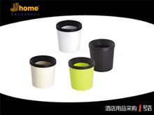 JJhome酒店用品 酒店用垃圾桶 塑料简易垃圾桶  10L塑料简易垃圾桶  8L垃圾桶